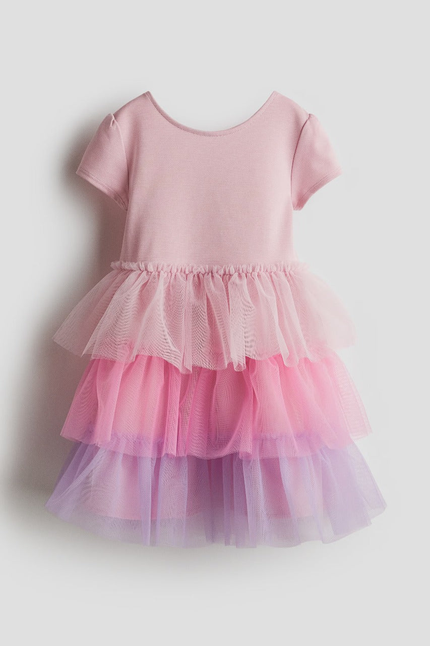Vestido rosado tutu bebe niña H&M 1305039002