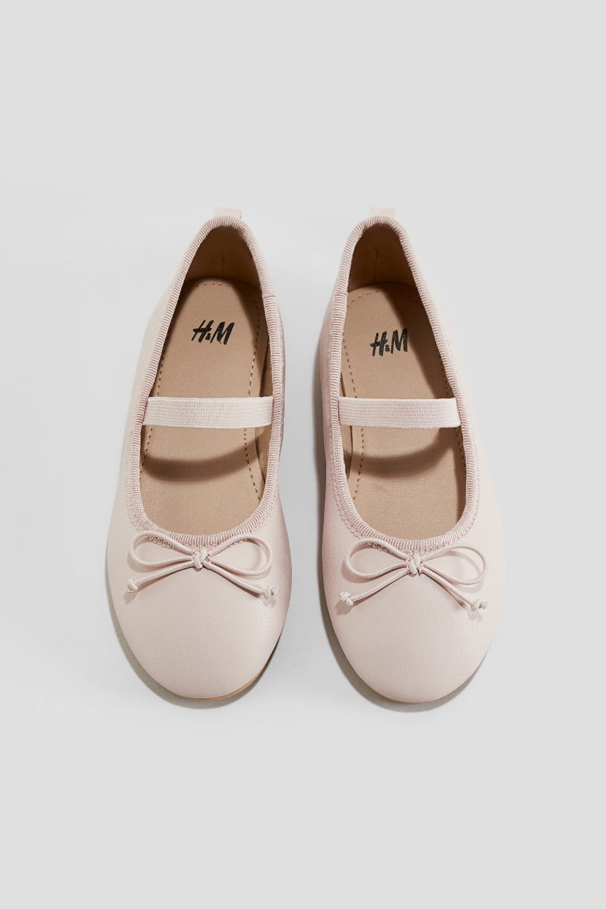 Zapatilla bebe niña ballet rosado H&M 1297205002