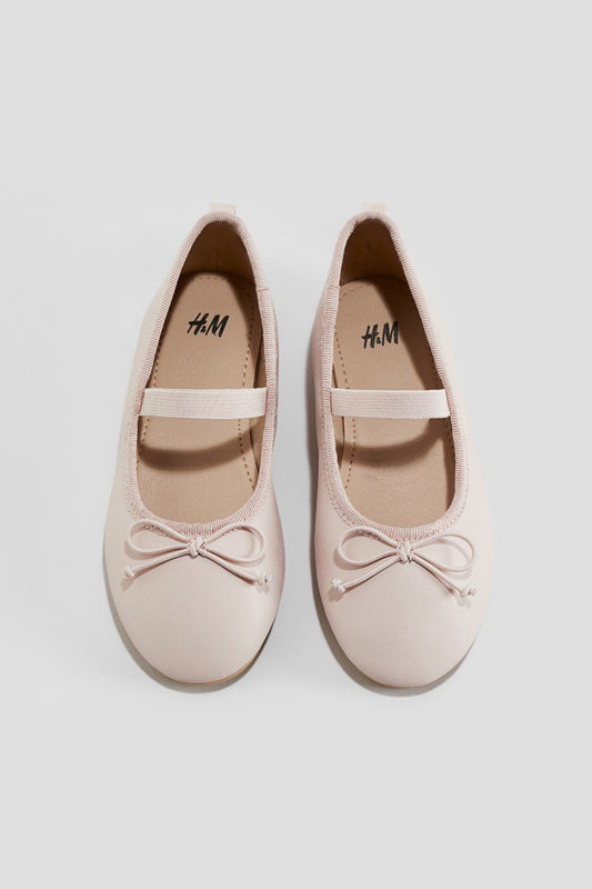 Zapatilla bebe niña ballet rosado H&M 1297205002