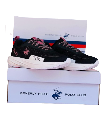 Tenis Polo club para mujer negro LIFT 2-BL-26-B