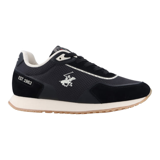 Tenis Polo Club negro mujer LINA-BL-W6-B