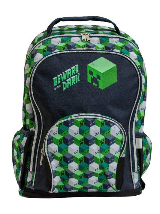Mochila Verde MineCraft  M34-220291