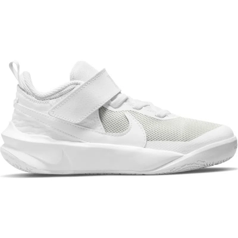 Tenis blancos Nike unisex team hustle