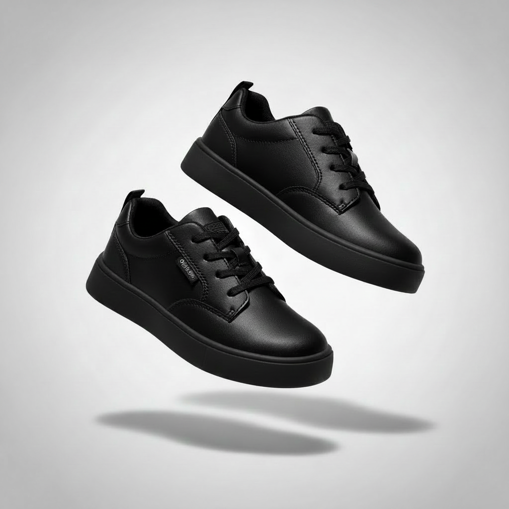 Zapatos negros escolar niño Oshkosh sneakers escolares promo