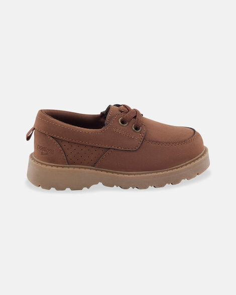 Zapatos mocasines café oshkosh niño OF25J03