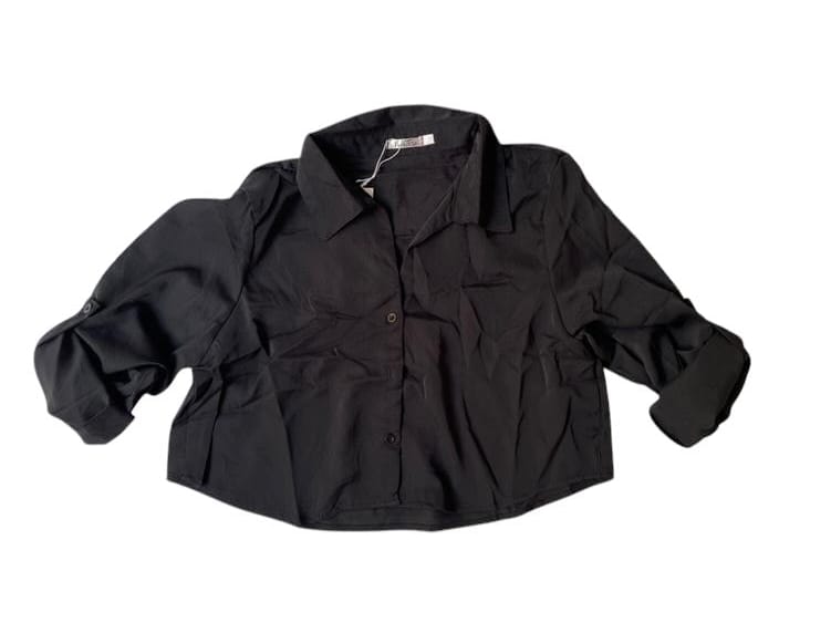 Blusa dama mujer paradise color negro PR1-732 250190 promo 4x1000