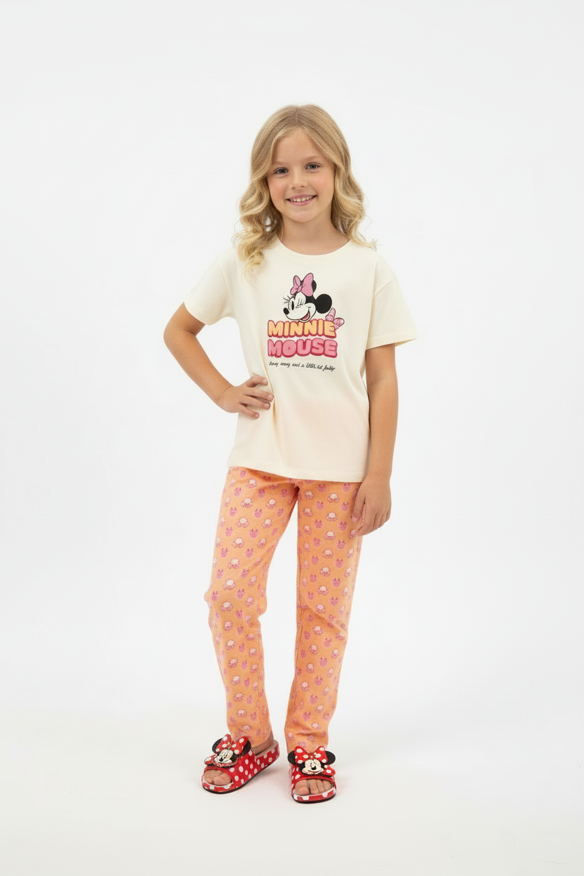 Pijama Classy Minnie 2 niña St Jacks manga corta 2080181201