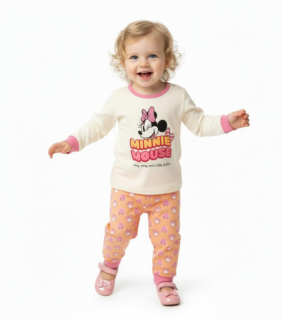 Pijama 2 piezas Classy Minnie 4 bebe niña St Jacks 0080080101