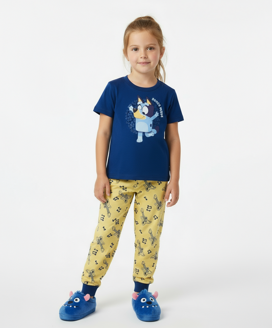 Pijama Bluey Dance Mode niña St Jacks 3080177802