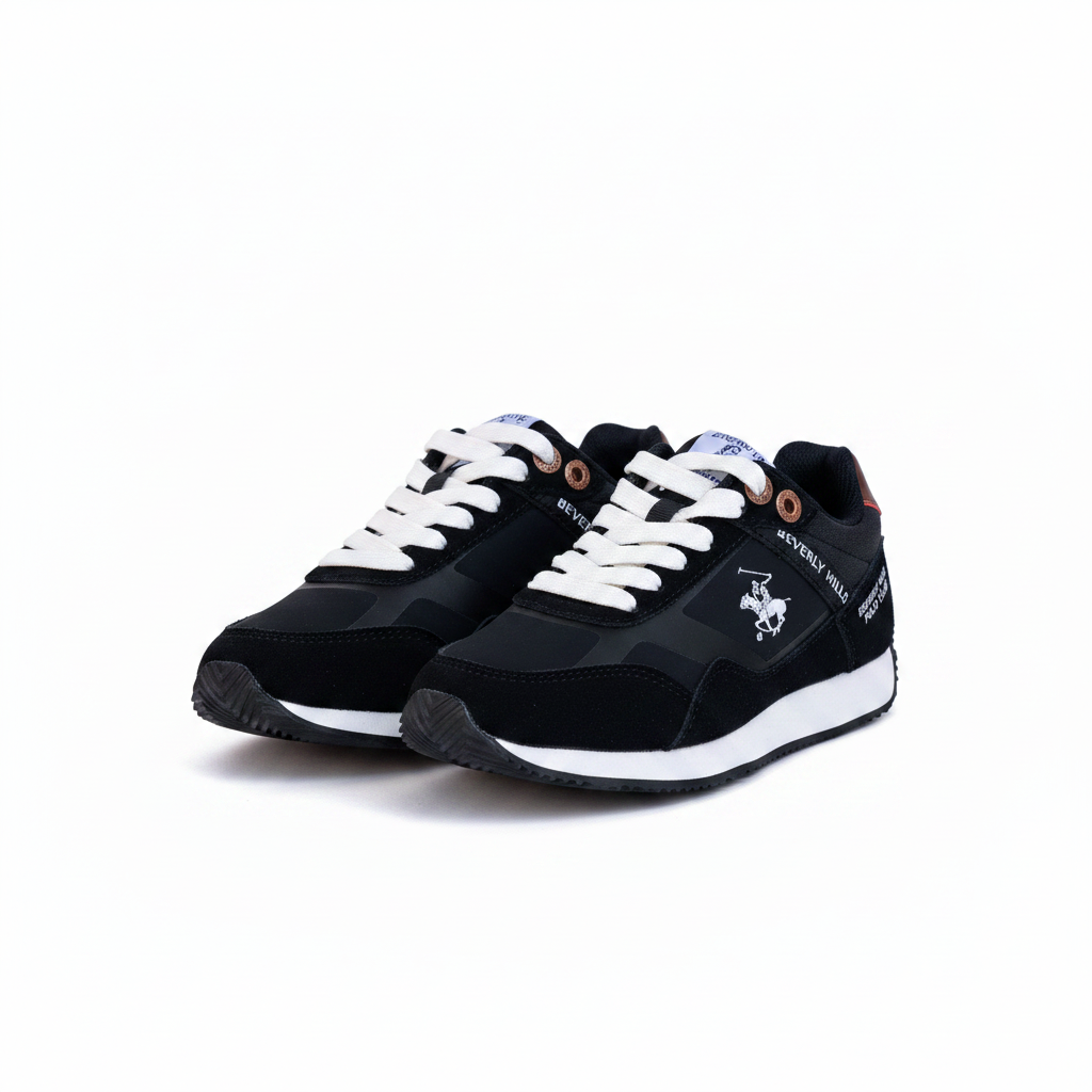 Tenis polo club niño negros SAMMY-BL-K5 1045890