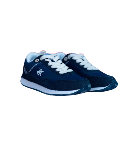 Tenis polo club para niño azul SAMMY-NV-K5