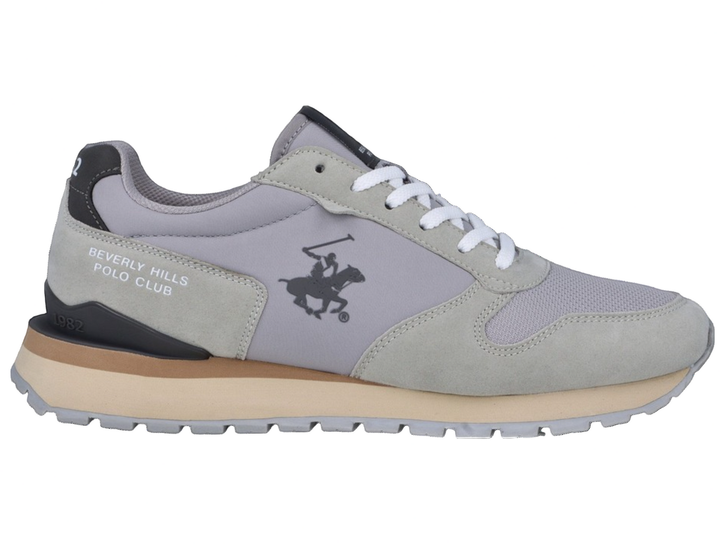 Tenis Polo Club hombre gris SCUDETTO-GY-M7-A 14901290