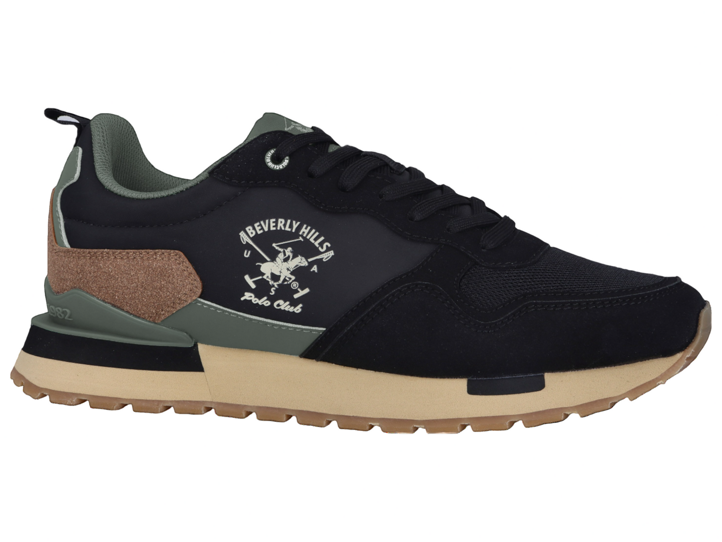 Tenis Polo Club hombre negro SKIPPER-BL-M7-A 14901290