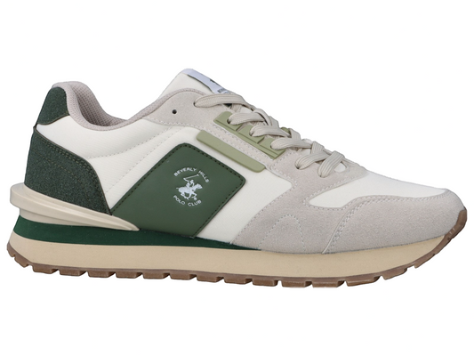 Tenis Polo Club hombre verde gris SOCIAL-BG-M7-A 14901290
