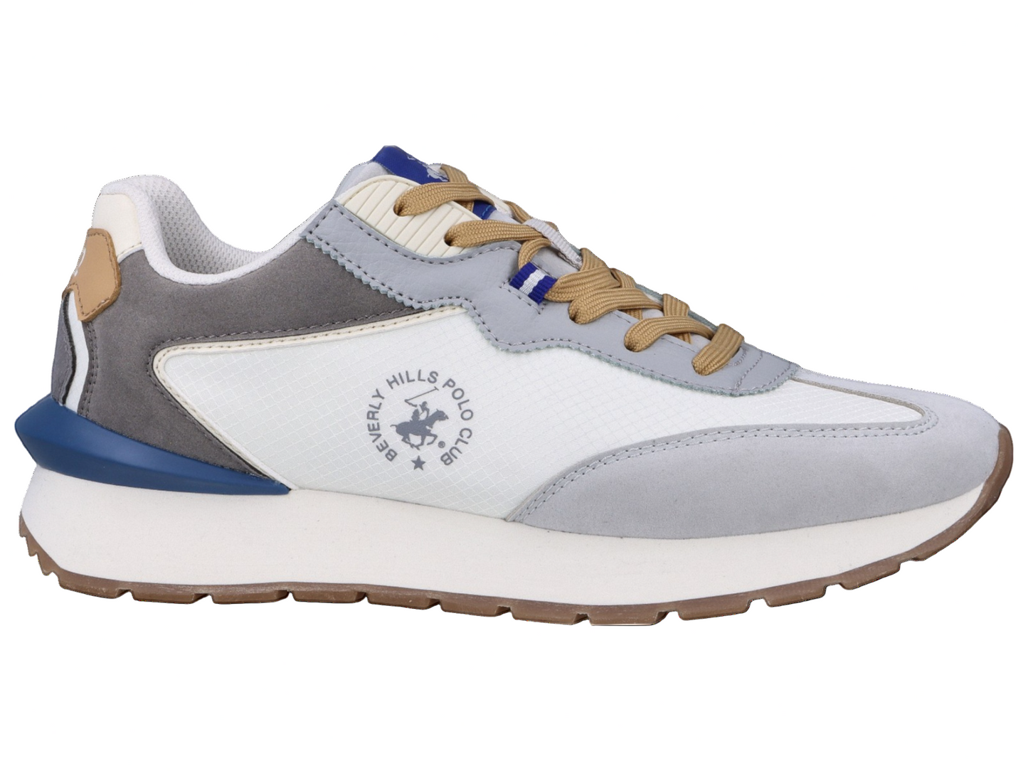 Tenis Polo Club hombre blanco gris SUMMIT-BGNV-M7-A 14901290