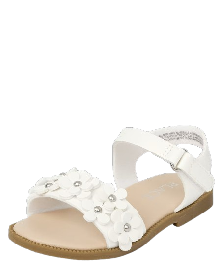 Sandalias blancas Childrens Place niña
