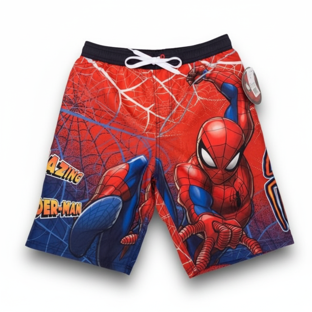 Calzoneta Short traje de baño Spiderman niño