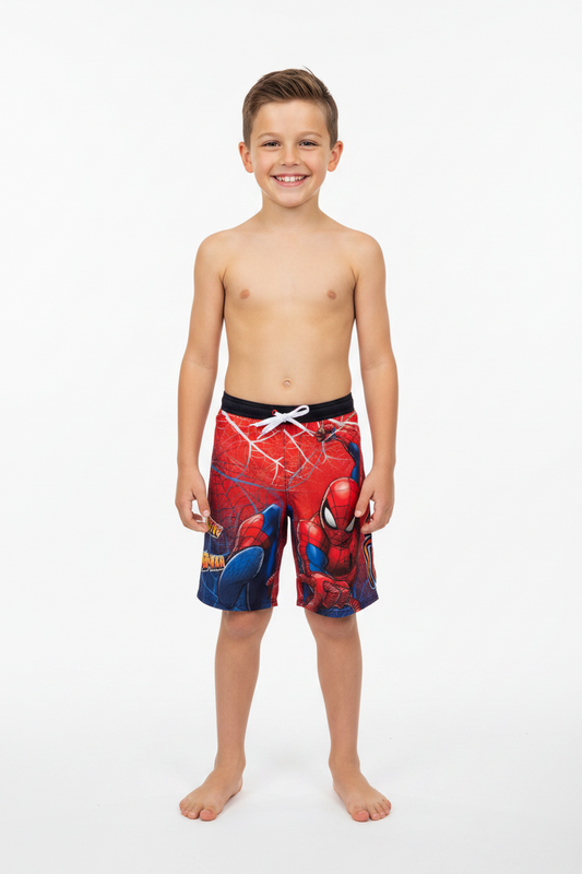 Calzoneta Short traje de baño Spiderman niño