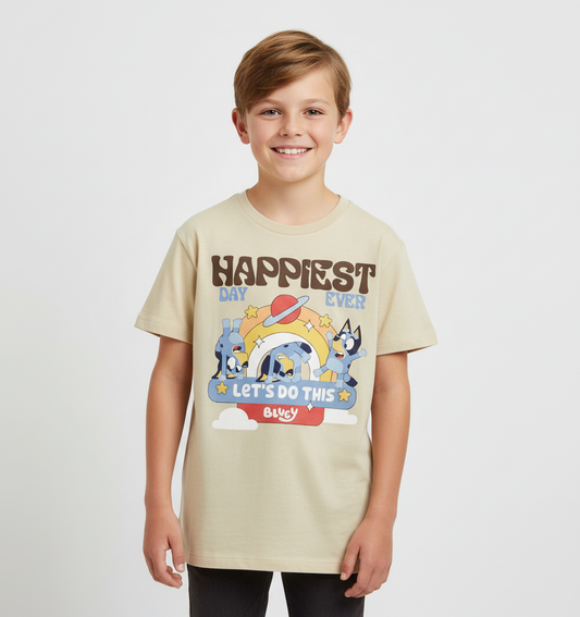 Camisa amarilla niño Bluey