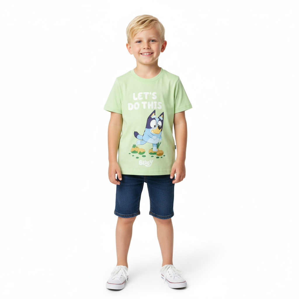 Set 3 Camisas  niño Bluey