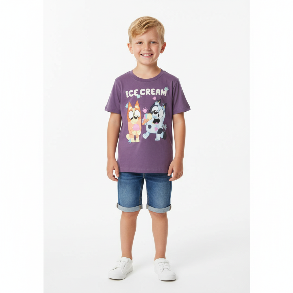 Set 3 Camisas  niño Bluey