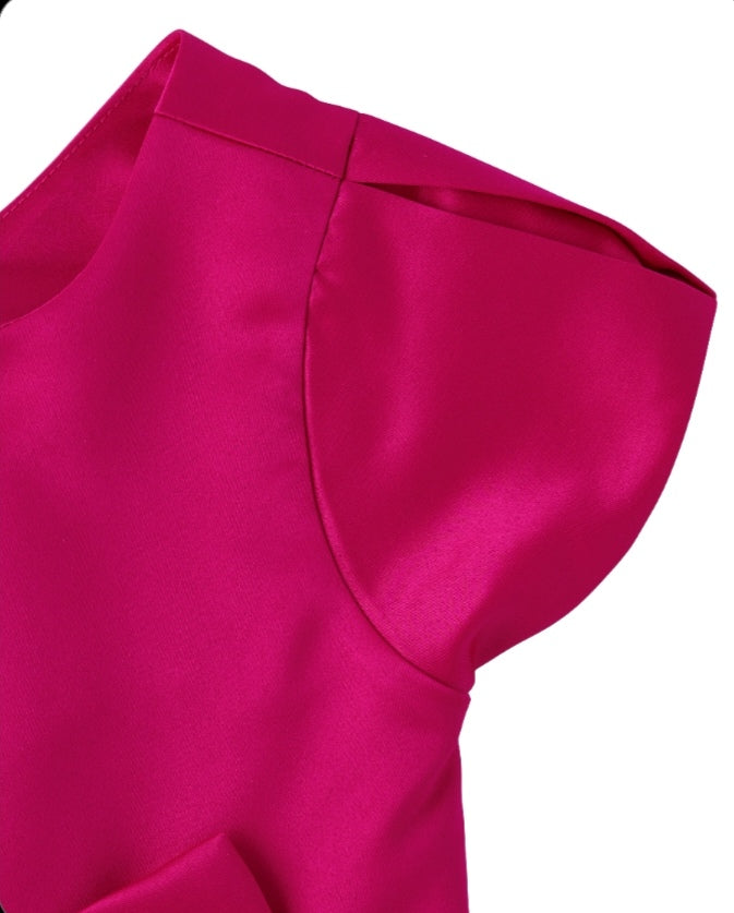 Vestido niña rosado fucsia Gymboree