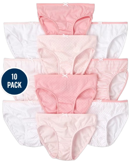 Set 10 ropa interior niña Childrens Place