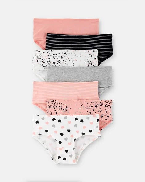 Set 7 pack ropa interior niña Carters 2R168710