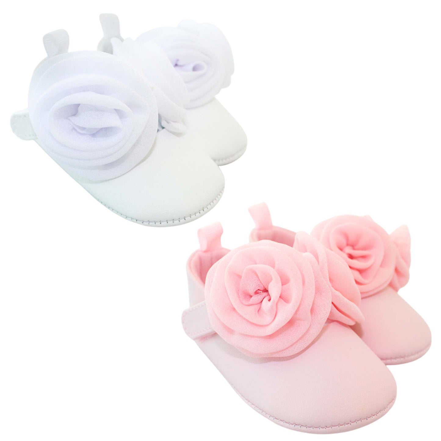 Zapatillas rosadas chongo bebe niña Tinytots TGDSF1048-ICC