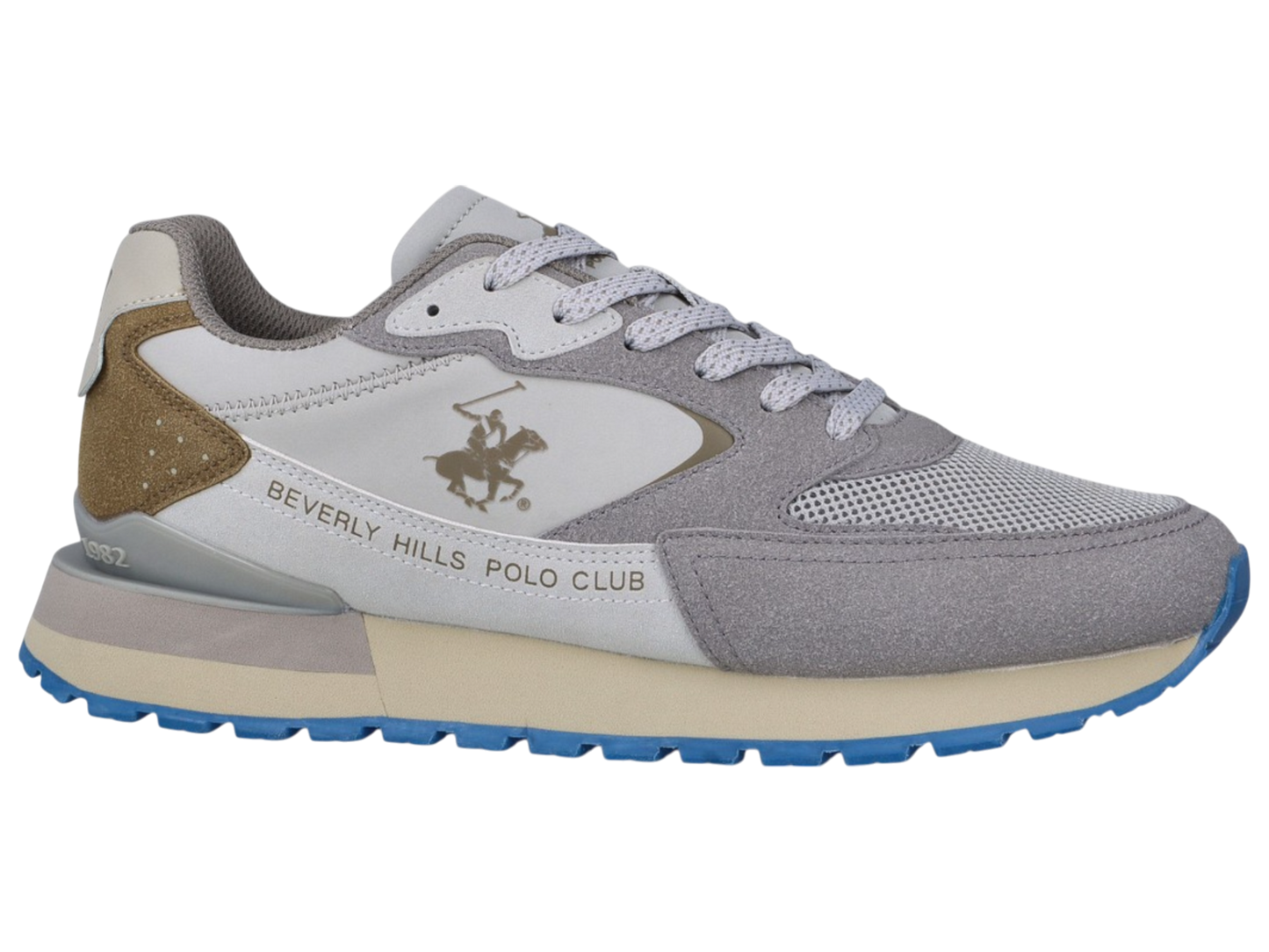 Tenis Polo Club hombre gris beige VECTOR-BG-M7-A 14901290