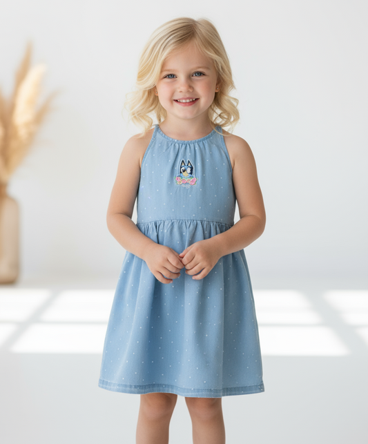 Vestido niña Bluey azul Spring St Jacks 2090043602