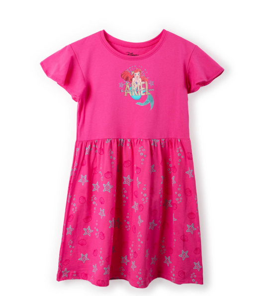 Vestido rosado sirena Ariel niña St Jacks 2090044301