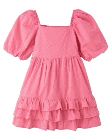 Vestido rosado Gymboree para niña
