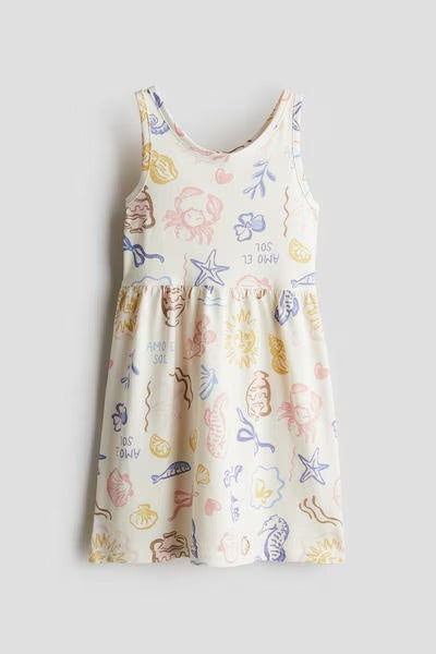 Vestido multicolor helado niña H&M