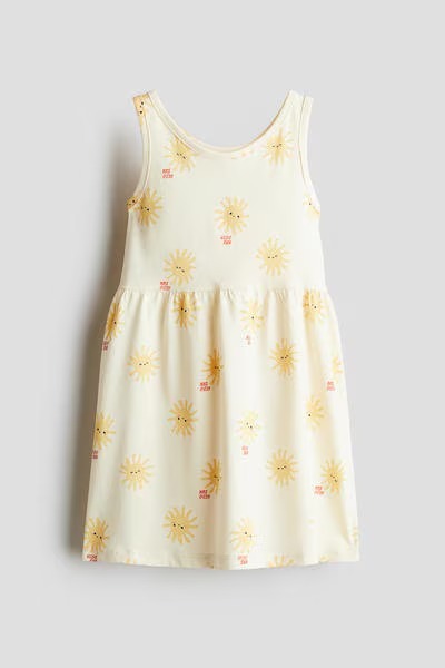 Vestido amarillo sol niña H&M