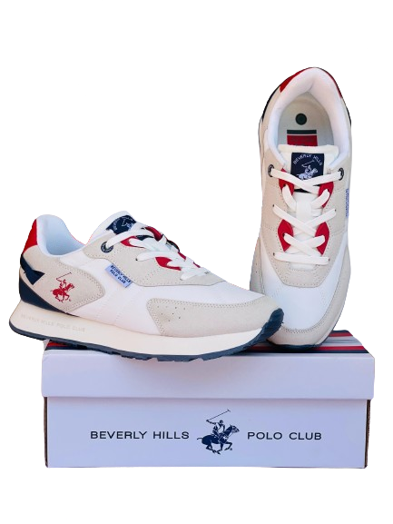 Tenis blancos polo club hombre MARTIN-WH-M6-A