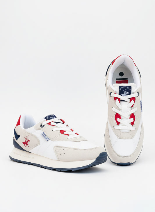 Tenis blancos polo club hombre MARTIN-WH-M6-A