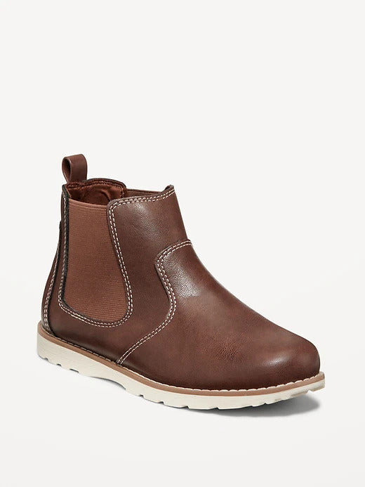 botines Burritos botas cafe   niño old navy