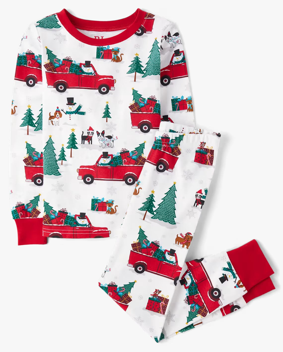 Pijama Set 2 piezas place unisex navidad navideña 58819312