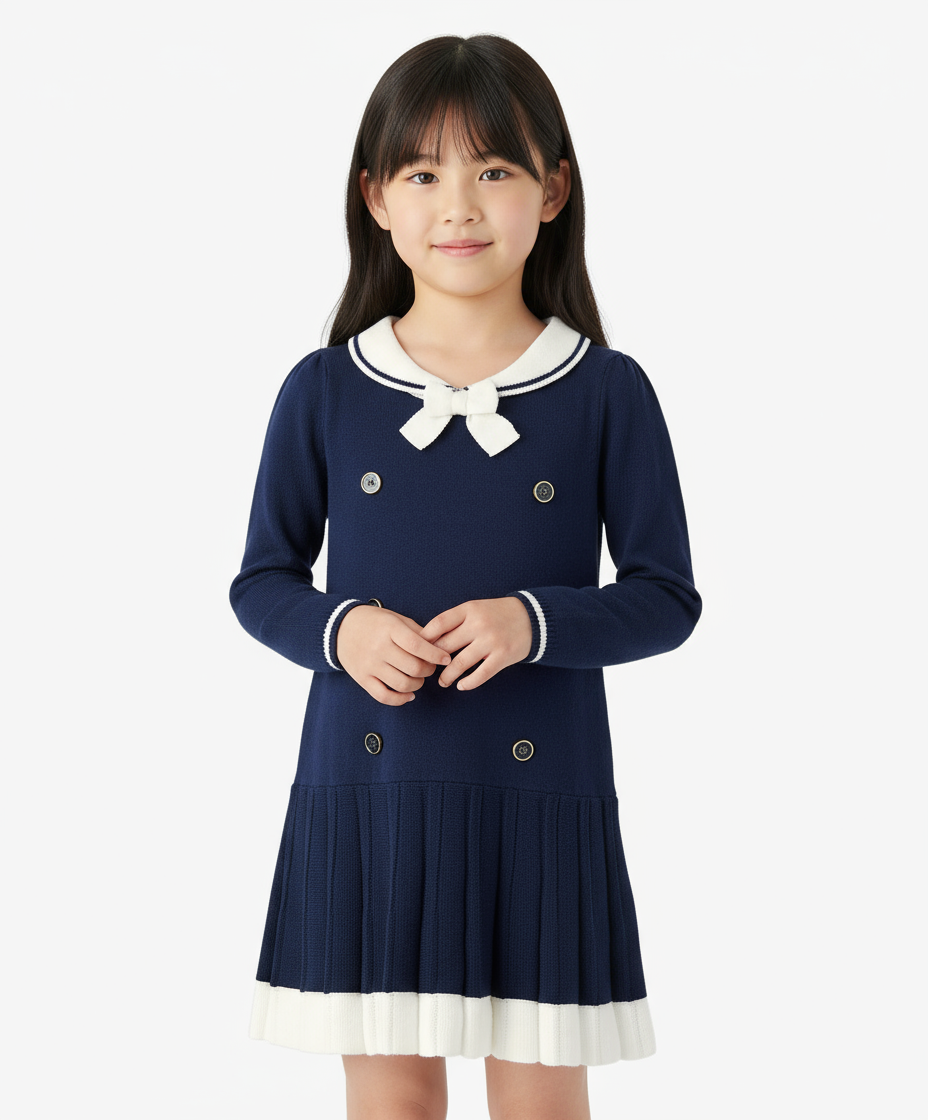 Vestido azul  niña Gymboree