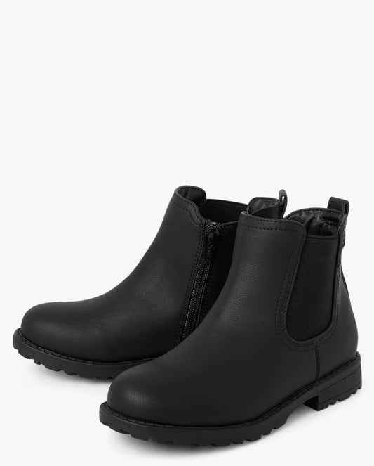 Botines burritos negros niño niña place botas unisex