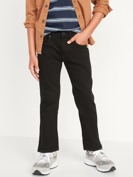 Pantalon Jeans negro  Old navy niño slim 723734-00-1