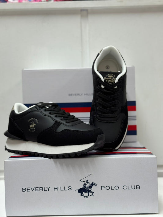 Tenis Polo Club negro mujer ZORAH-BL-W6-B