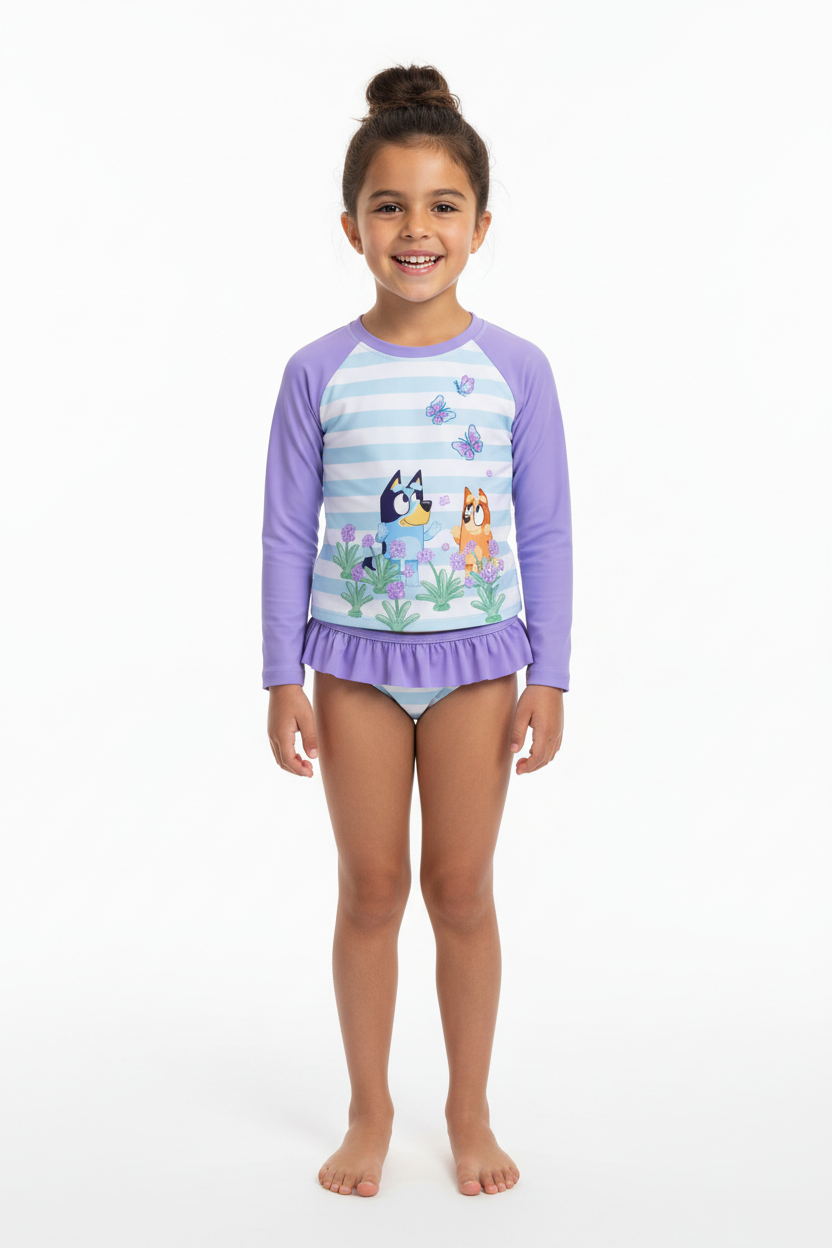 Traje baño niña 2 piezas Bluey Carter's
