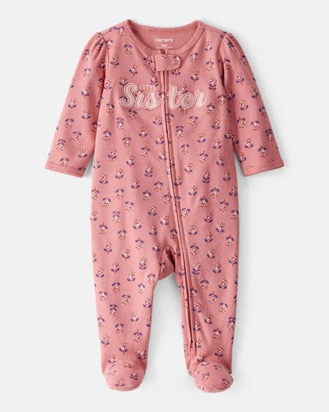 Pijama rosada niña Carter's