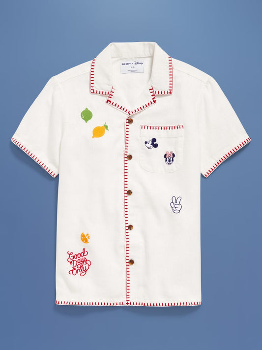 Camisa blanca niño Disney mickey