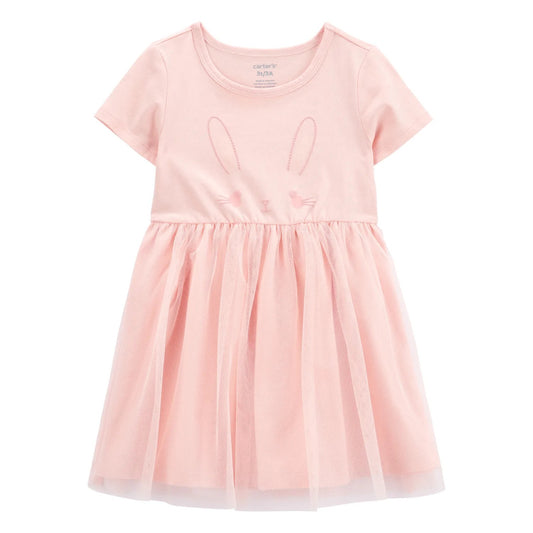 Vestido rosado con tutu niña Carters