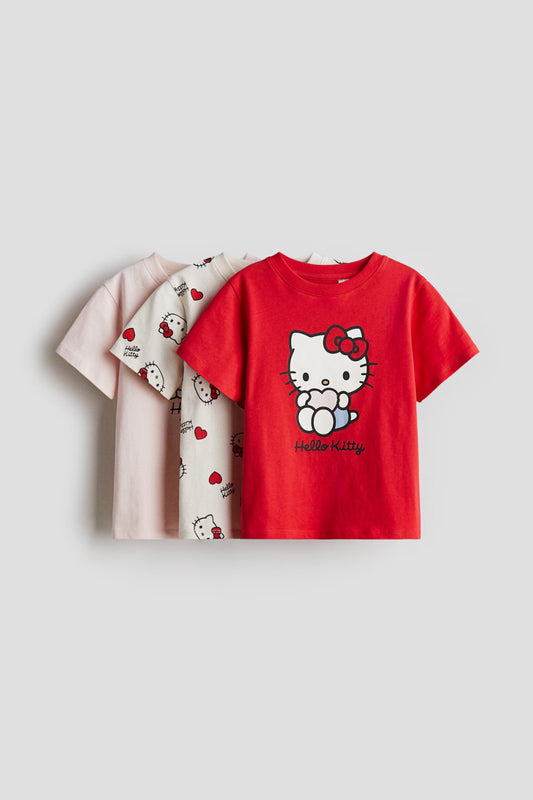 Set 3 camisas Hello kitty H&M 0937175