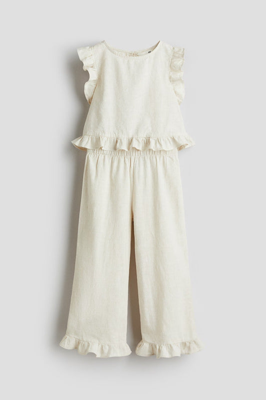 Set conjunto beige niña H&M 1290486