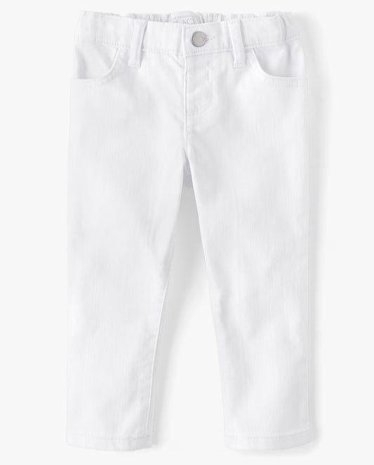 Pantalon blanco bebe niña Childrens Place 3051916